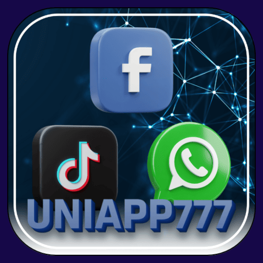 Imagem promocional da UNIAPP777 mostrando a plataforma e suas vantagens